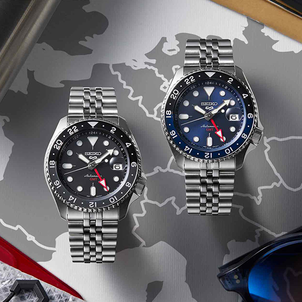 セイコー5 スポーツ SKX メカニカル Sports Style 日本製 GMTモデル