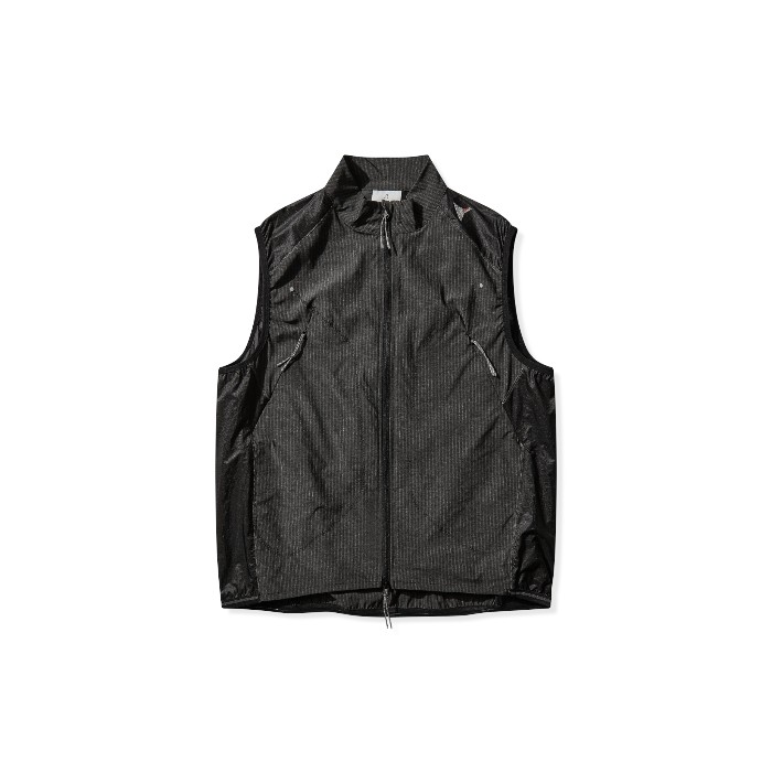 【国内正規品 / 送料無料】ROA (ロア) - NUMB PINSTRIPED COMMUTING VEST (ナム ピンストライプ コムティング ベスト) YBMW008FA08|The COMP_US