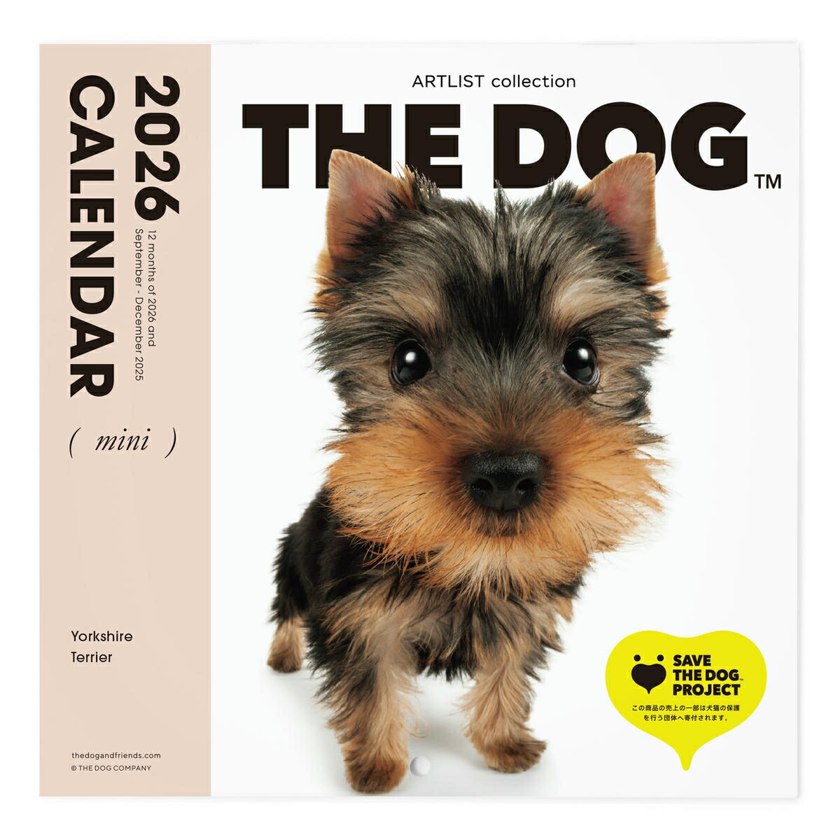 楽天市場】［公式］PICTWANカレンダー 2026年【L判】ヨークシャー