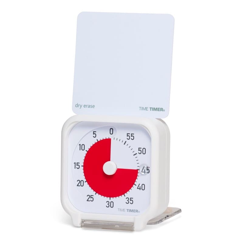 送料無料!！TIME TIMER タイムタイマー 【TIME TIMER 8cm 60分 タイムタイマー ホワイト/レッド 時間管理 学習タイマー】TT03C-WHT-W 正規品