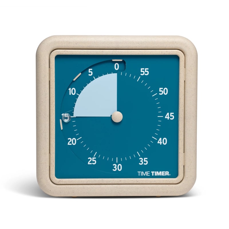 送料無料!！タイムタイマー TIME TIMER 【RETRO Eco Edition 19cm 60分タイムタイマー レトロ エコエディション ウォーター(ブルー) 時間管理】 TTA1-EW-W 正規品