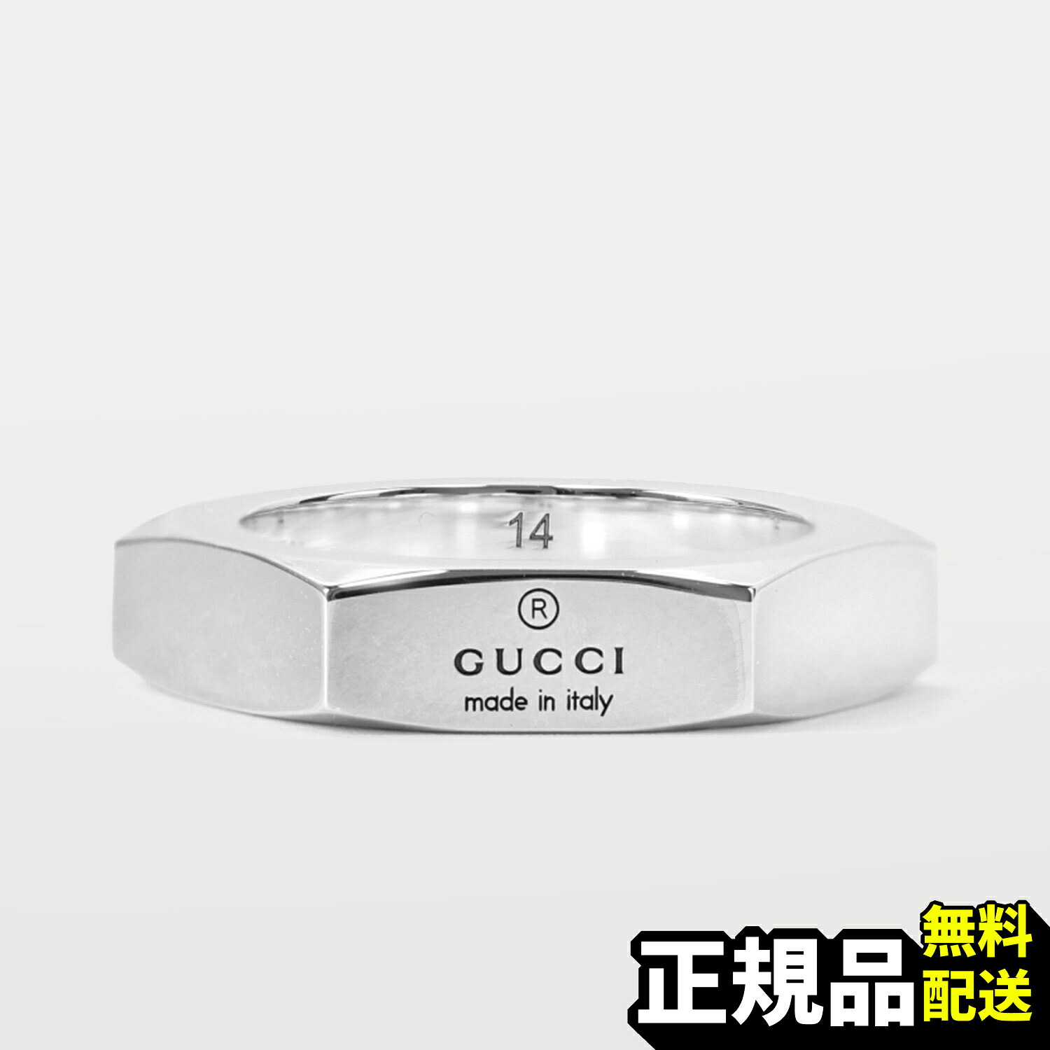 【新品 正規品】関税込み ★付属品なし特価★ グッチ GUCCI Hexagonトレードマークシルバー リング 782839 J8400 8106|The Feel Japan