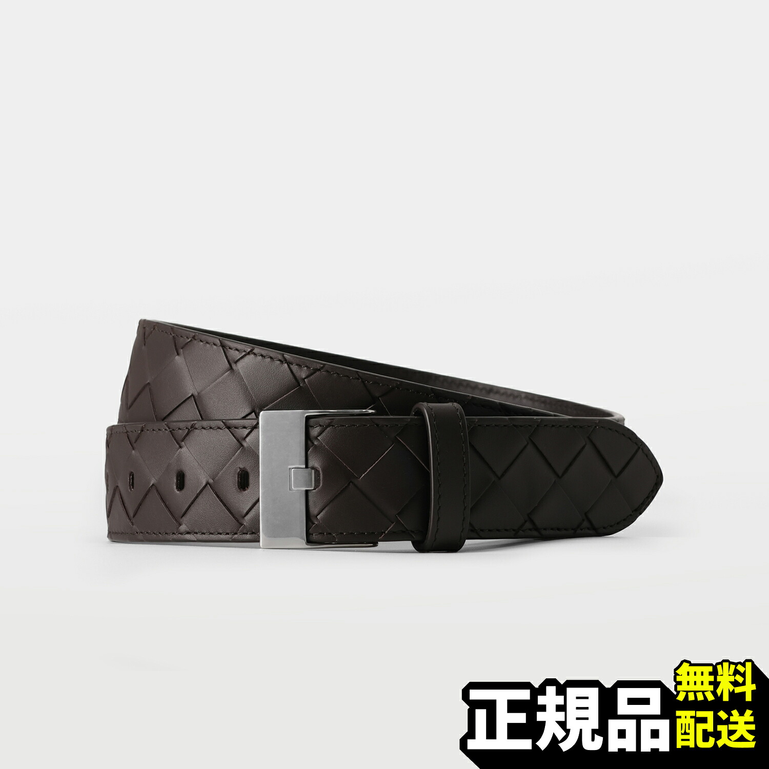 【新品 置き目品】関税込み ボッテガヴェネタ BOTTEGA VENETA イントレチャート ウォッチバックル メンズ なめし革胴締め 799046 V4KF1 2145