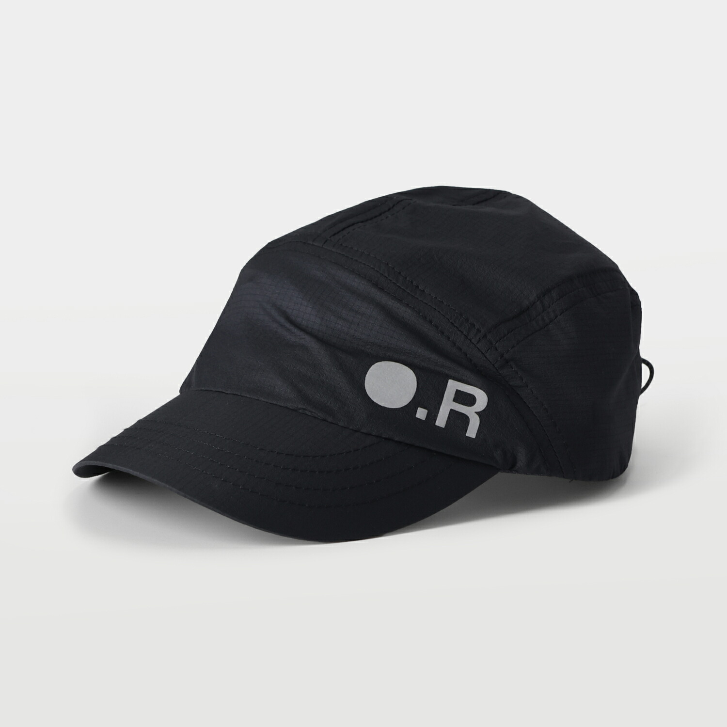 【新品 正規品】OPTIMISTIC RUNNERS ナイロン OR キャップ ロゴ ユニセックス ブラック系 ORNC26 BK