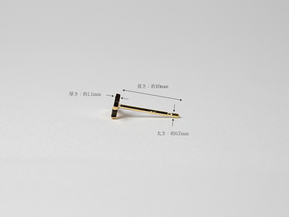 ピアス18kK1818金ゴールドレディース女性用ジュエリーアクセサリーギフトプレゼント贈り物両耳用金属アレルギー安心人気日本製国産プラチナ可送料無料K18ベイビークロスピアスラパRAPA+