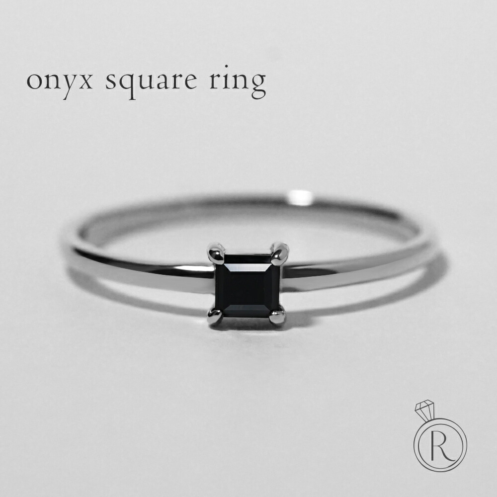 RIEFE リーフェ K10 ダイヤモンド ブラックオニキス 13号 All Black ワンドリング ブラックオニキス 10x14mm タイプ