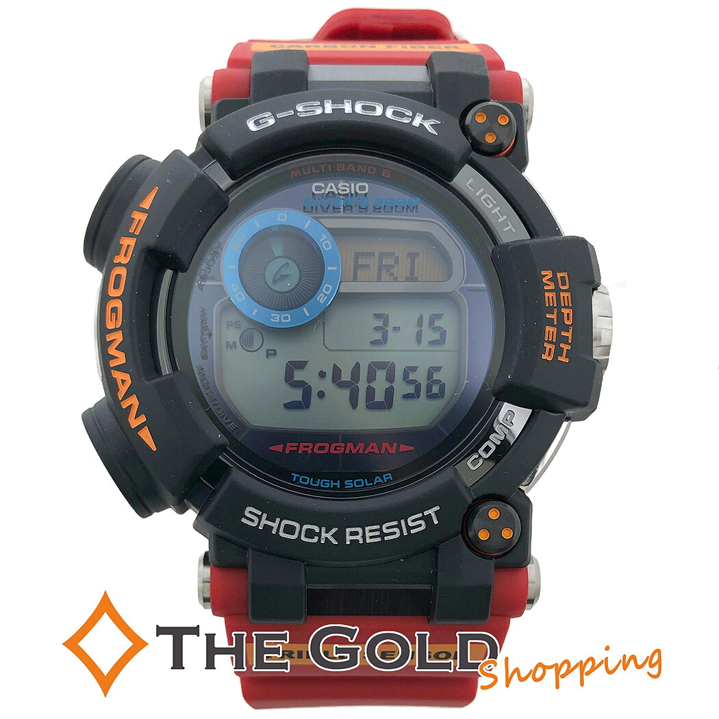 【楽天市場】CASIO G-SHOCK フロッグマン 南極調査ROV コラボレーションモデル GWF-D1000ARR-1JR ダイバーズ ...