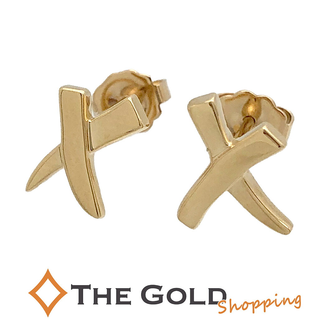 楽天市場】（新品仕上げ済）ティファニー TIFFANY キス ピアス