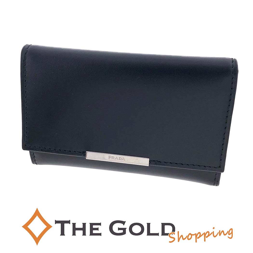 楽天市場】【中古】PRADA M222 6連 キーケース TESSUTO NERO ナイロン