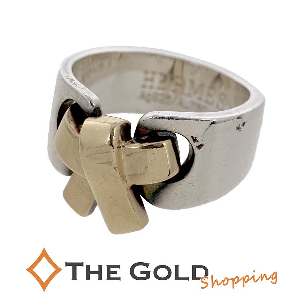 楽天市場】エルメス HERMES ラセット 11号 リング・指輪 リボン