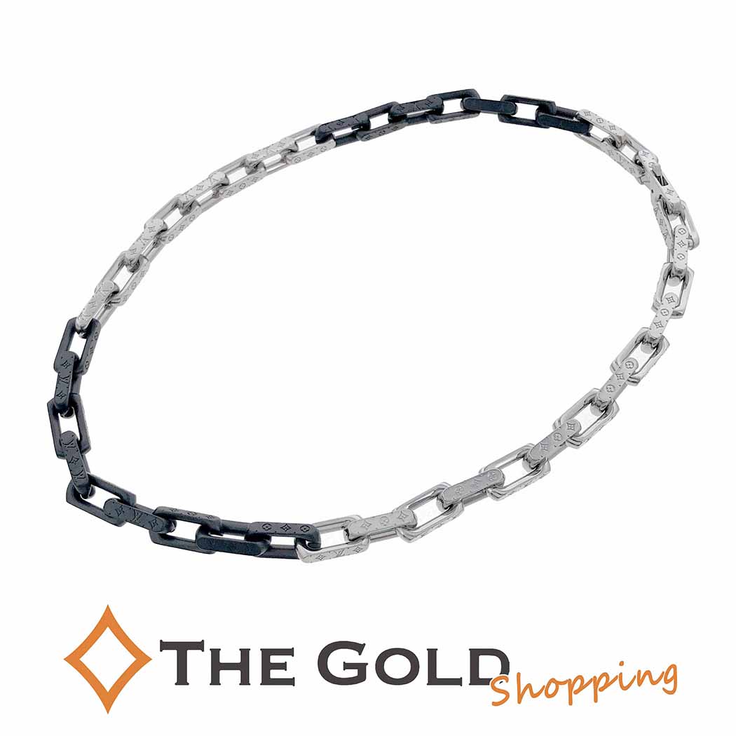 即購可】Louis Vuitton ネックレス チェーン モノグラム 店舗購入