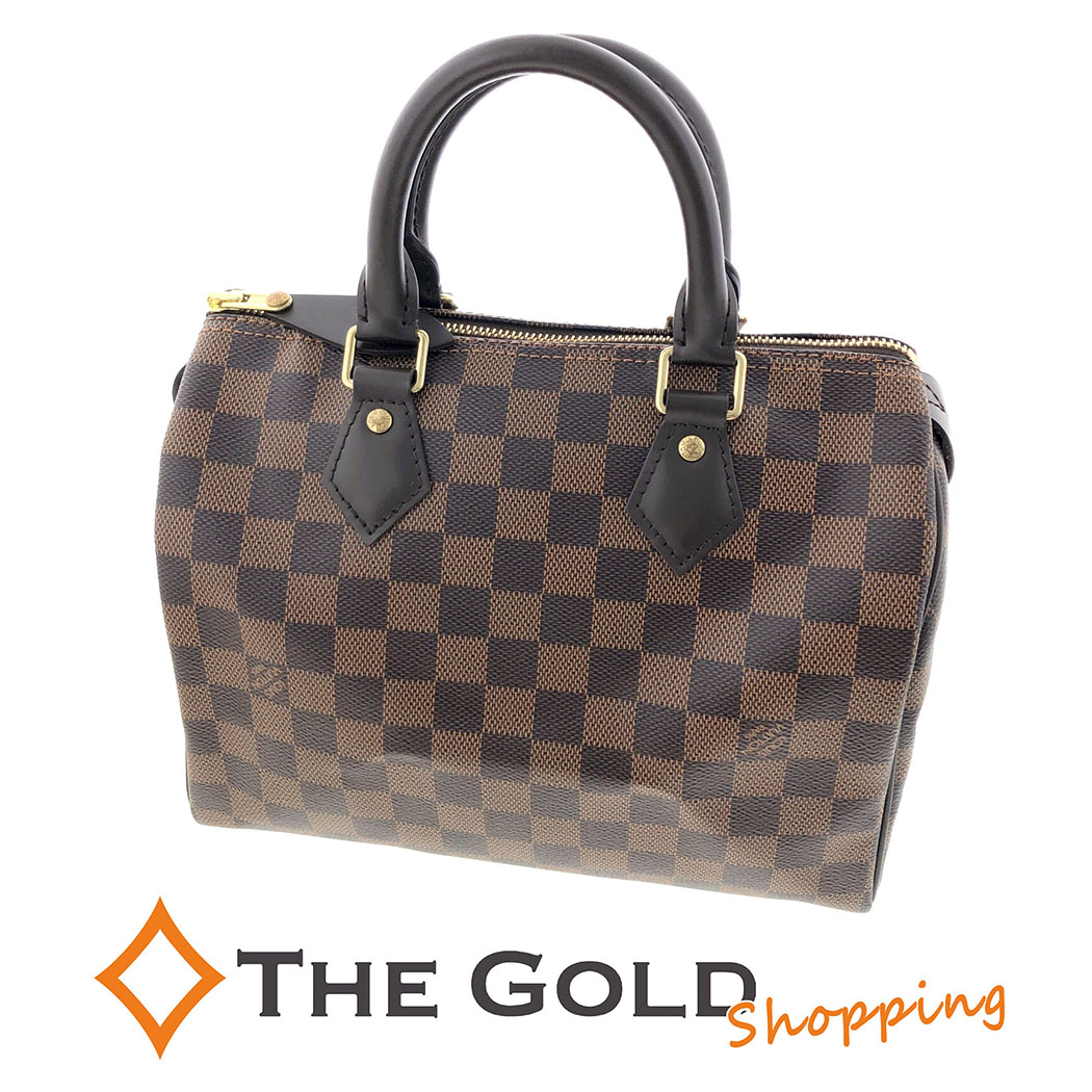 【極美品】ルイヴィトン　スピーディー25 ダミエ　ハンドバッグ　2way 極美品】ルイヴィトン スピーディー25 ダミエ ハンドバッグ 2way