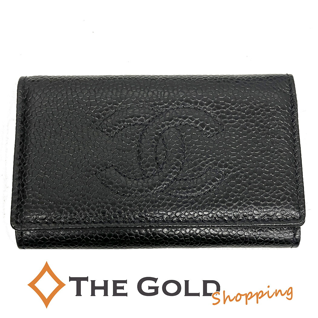 楽天市場】CHANEL シャネル カメリア ココマーク 6連 キーケース