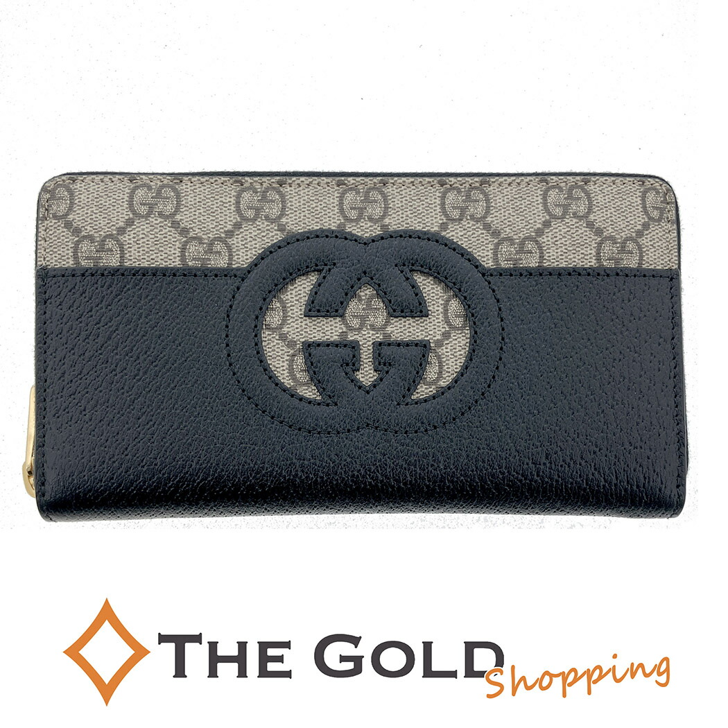 楽天市場】GUCCI グッチ インターロッキングG GGスプリーム ジップ