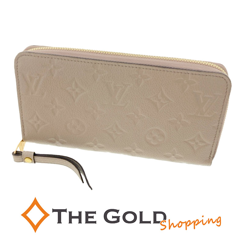 LOUIS VUITTON ジッピーウォレット M69034 モノグラム アンプラント レザー トゥルトレール レディース ラウンドファスナー長財布 ルイヴィトン 【中古】｜THE GOLD ショッピング