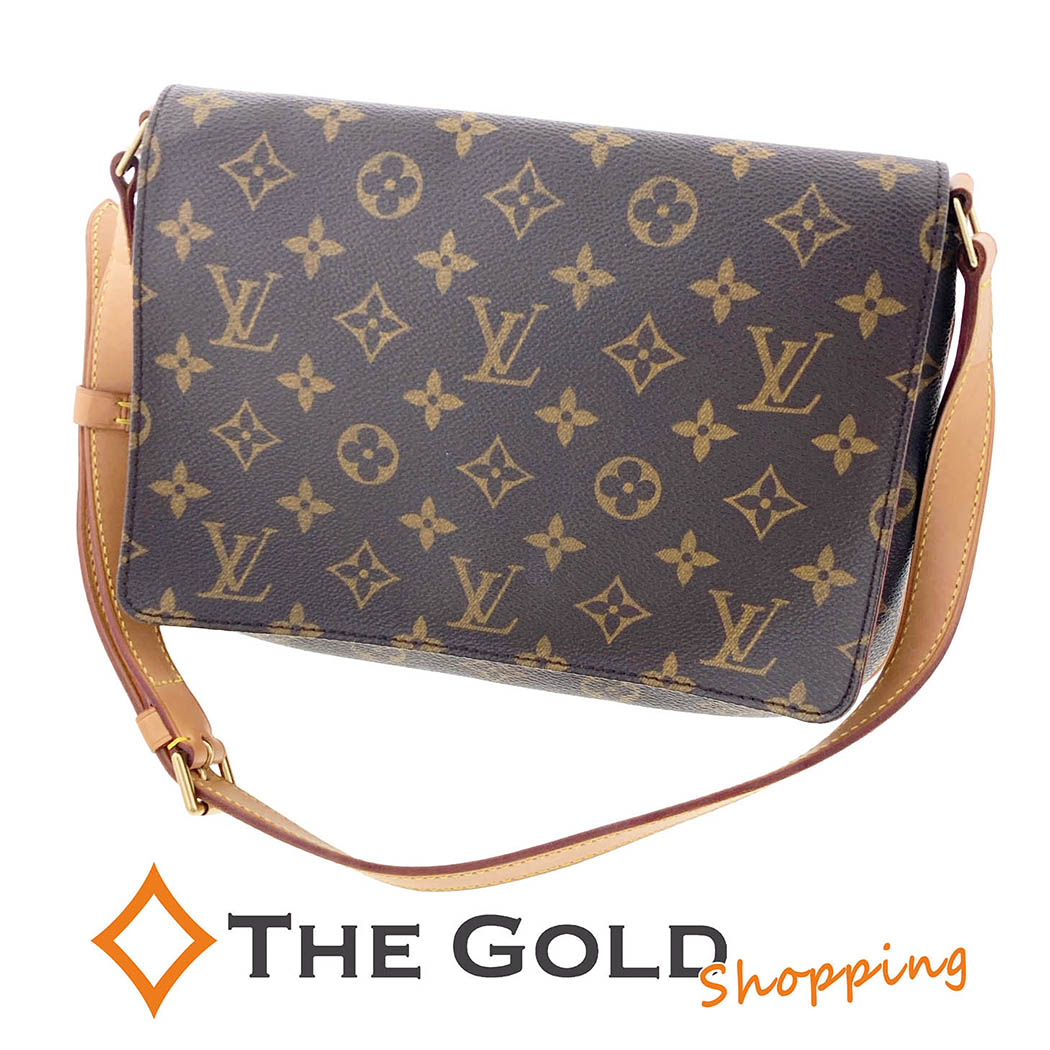 LOUIS VUITTON ミュゼットタンゴ ショート M51257 モノグラム キャンバス ブラウン ワンショルダーバッグ レディース ルイヴィトン 【中古】｜THE GOLD ショッピング