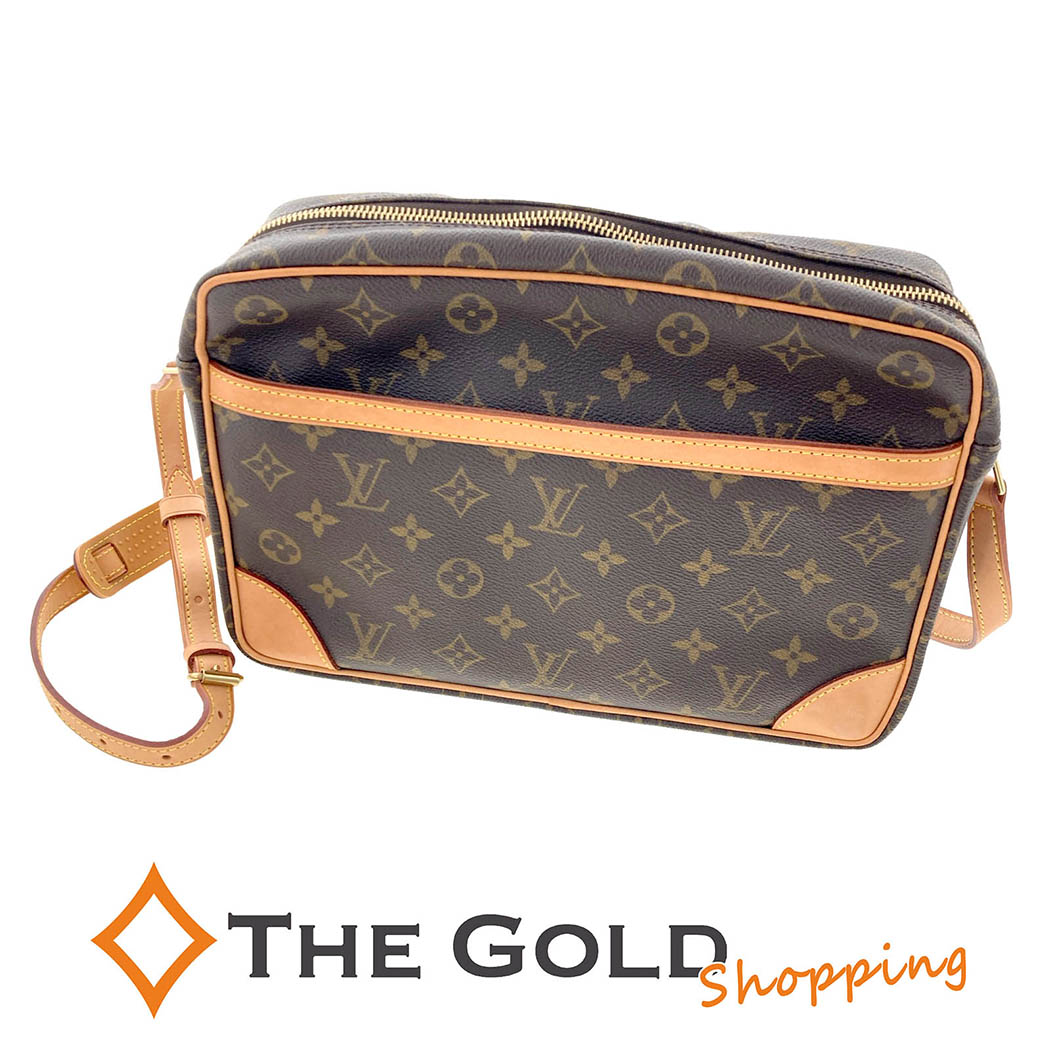 LOUIS VUITTON トロカデロ30 M51272 モノグラム キャンバス ブラウン ショルダーバッグ レディース メンズ ルイヴィトン 【中古】｜THE GOLD ショッピング