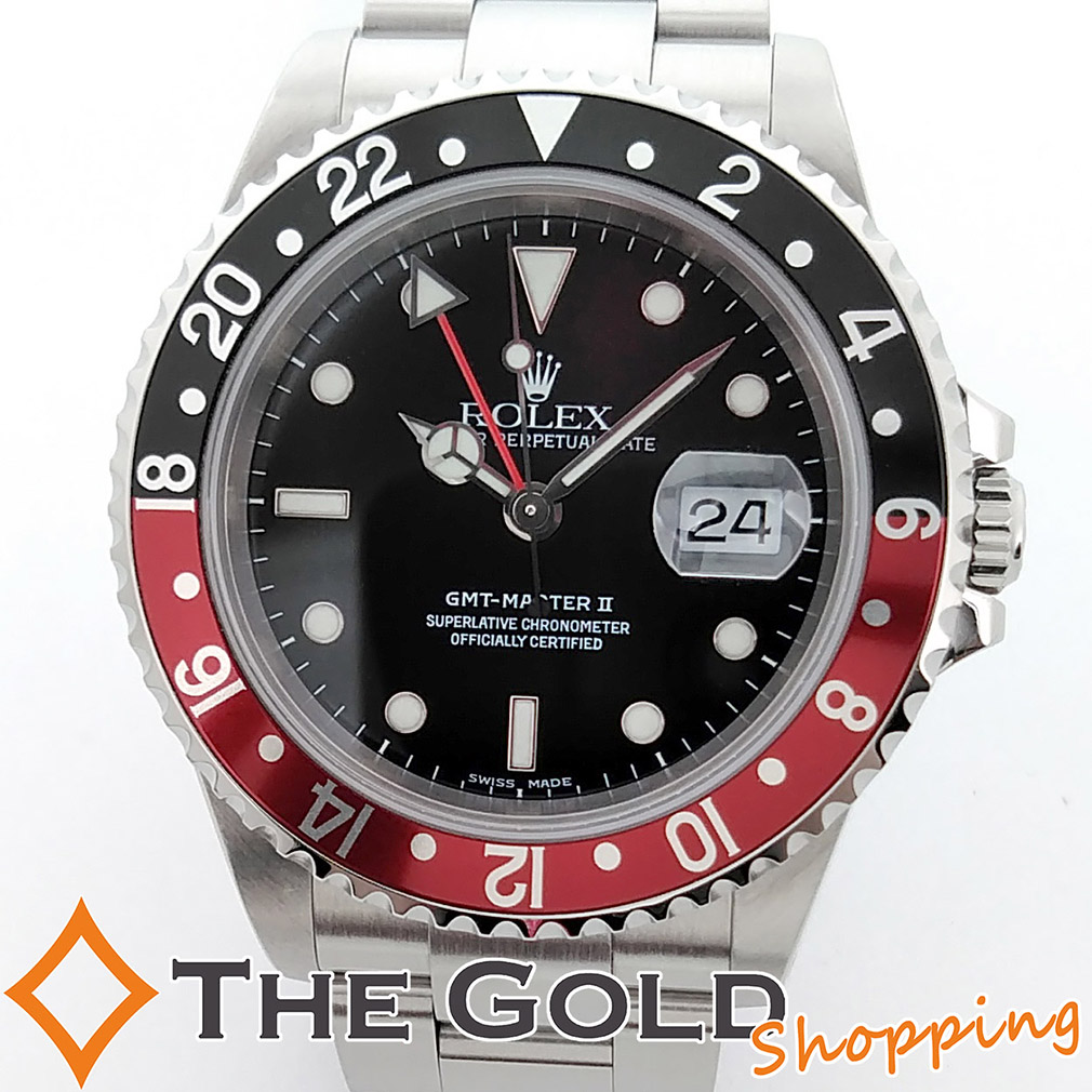 楽天市場 中古 Rolex ロレックス Gmtマスター2 16710 P番 コーク 赤黒 Oh済 並行 フルコマ 腕時計 メンズ 男性用 ギフト プレゼント ご褒美 夏のボーナス ザ ゴールド 決算sale The Gold ショッピング