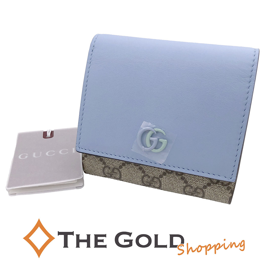 楽天市場】GUCCI グッチ GGマーモント 2つ折財布 二つ折り財布
