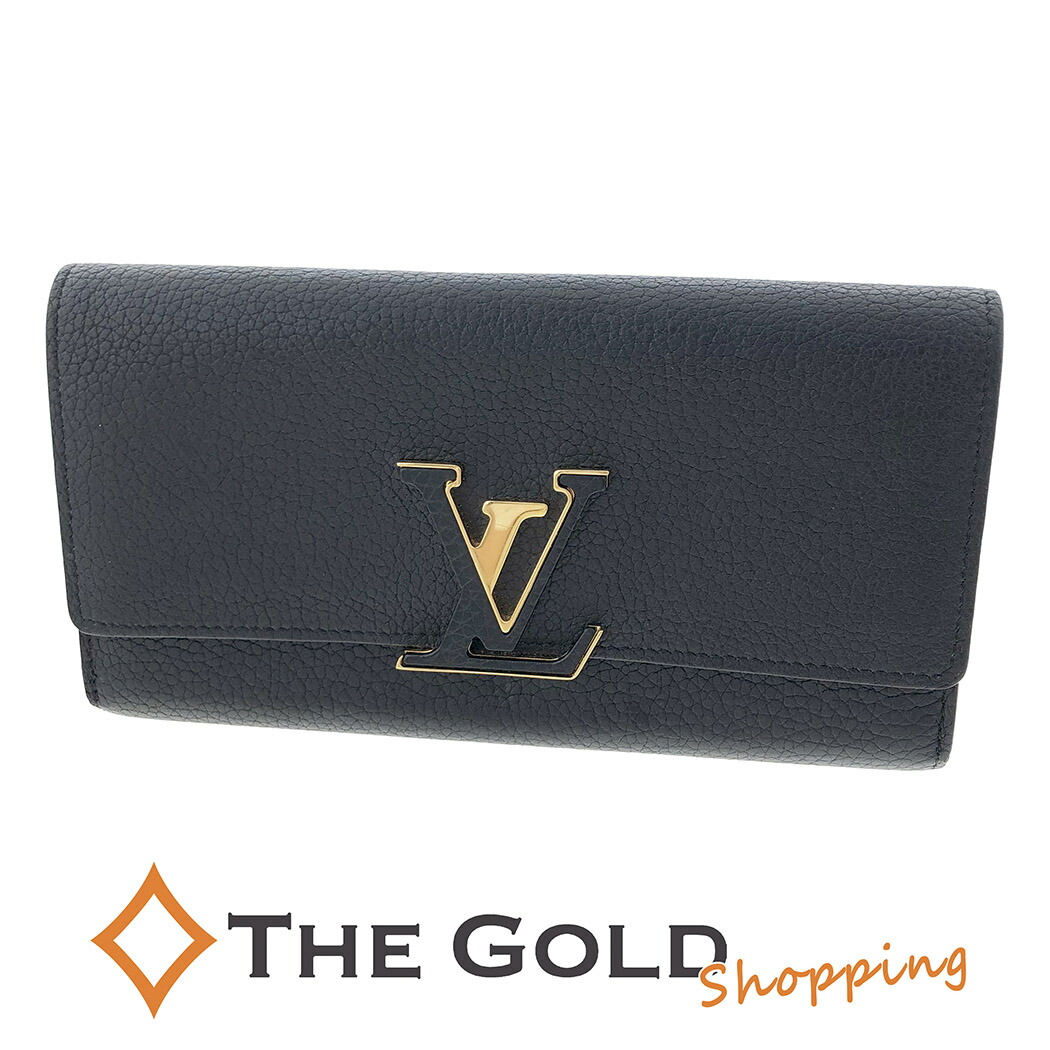 【美品】ルイヴィトン カプシーヌ パイソン 長財布 黒 ※本物証明画像あり LOUIS VUITTON（財布）のフリマアイテム一覧