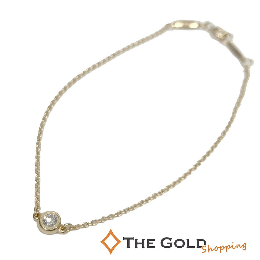 HIROさまTIFFANY バイザヤード プラチナ Pt950 ブレスレット ティファニー TIFFANY&Co. バイザヤード 約0.08ct ブレスレット