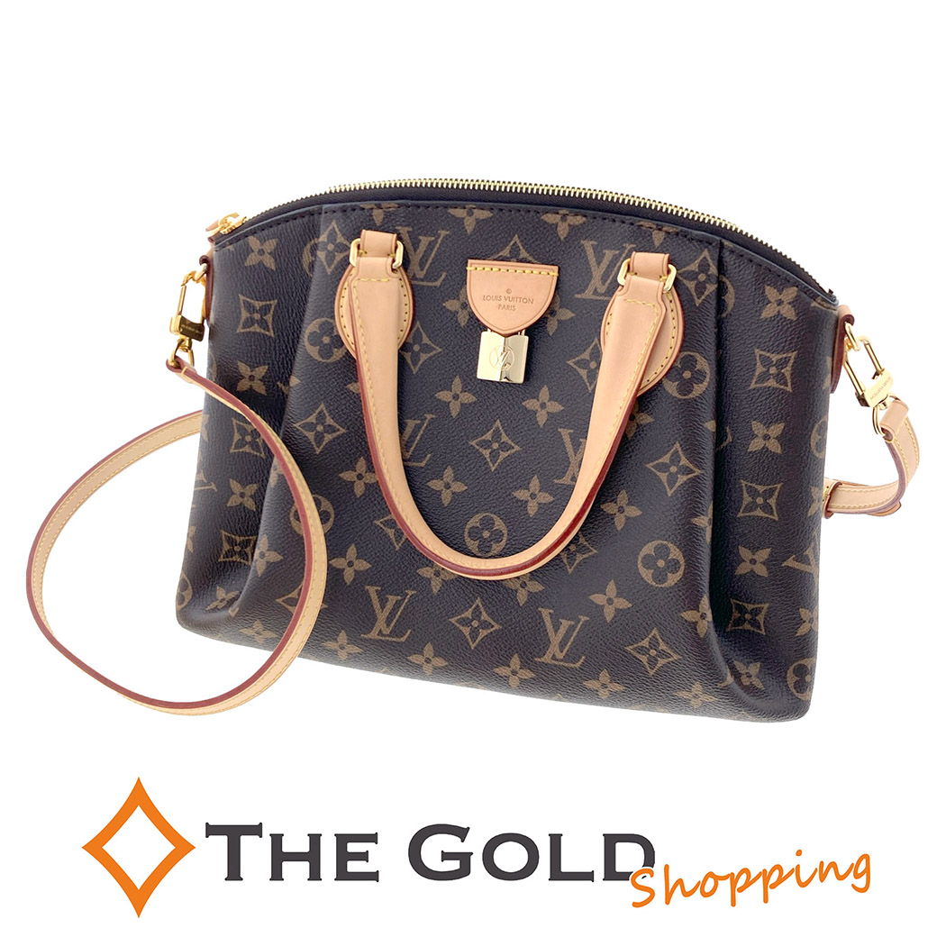 ルイヴィトン リボリーPM M44543 モノグラム キャンバス ブラウン 2WAY ハンドバッグ ショルダーバッグ レディース LOUIS VUITTON 【中古】｜THE GOLD ショッピング