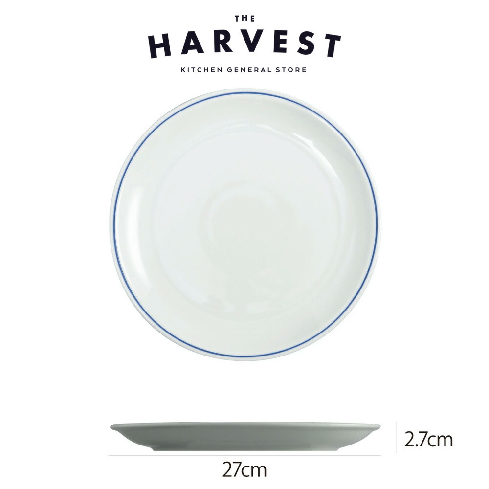 楽天市場】ローマ ブルーラインオーバルプレート 32（サタルニア