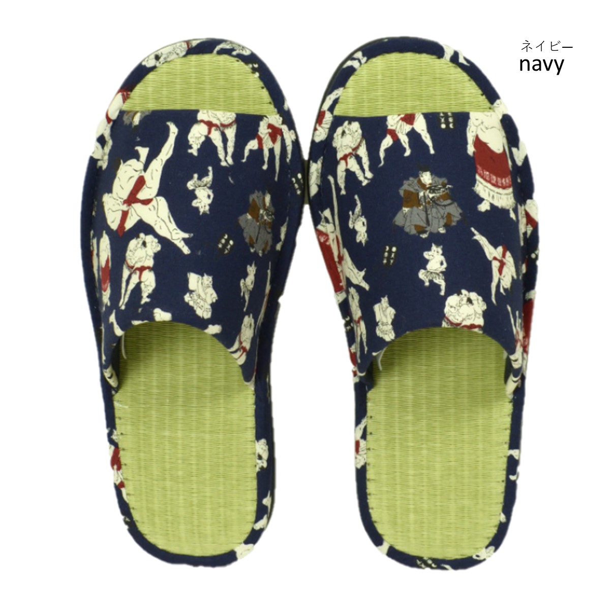 スモウ プリント Daiken畳 健やかくん Mサイズ ファブリック スリッパ スリッパ おしゃれ 洗える ルームシューズ 夏用 日本製 室内 Crunchusers Com