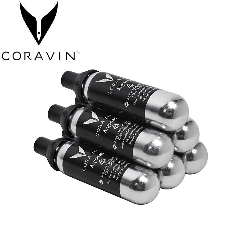 【百貨店大売り出し】CORAVIN コラヴァン Ar宇宙カプセル 6P(6個入り口・入口)Ar屁っ放り 6本書き割り CRV4118016 コラヴァンガス ワインセーバー ブドウ酒付属物 ブドウ酒ストッパー  ブドウ酒保護すること 燻す押しとどめる コラヴァン専用 取り替えっこ用 取り替えっこ 薬莢 屁っ放り宇宙カプセル