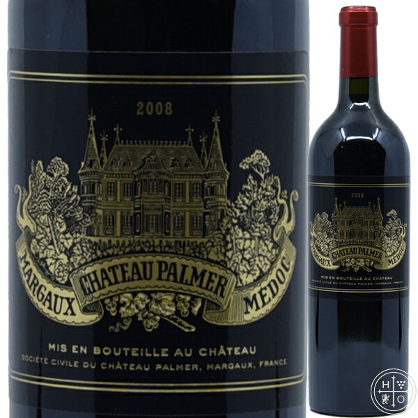 シャトー パルメ 2008 750ml フランス ボルドー ミディアムボディ 赤ワイン Chateau Palmer 2008｜the House of Otium