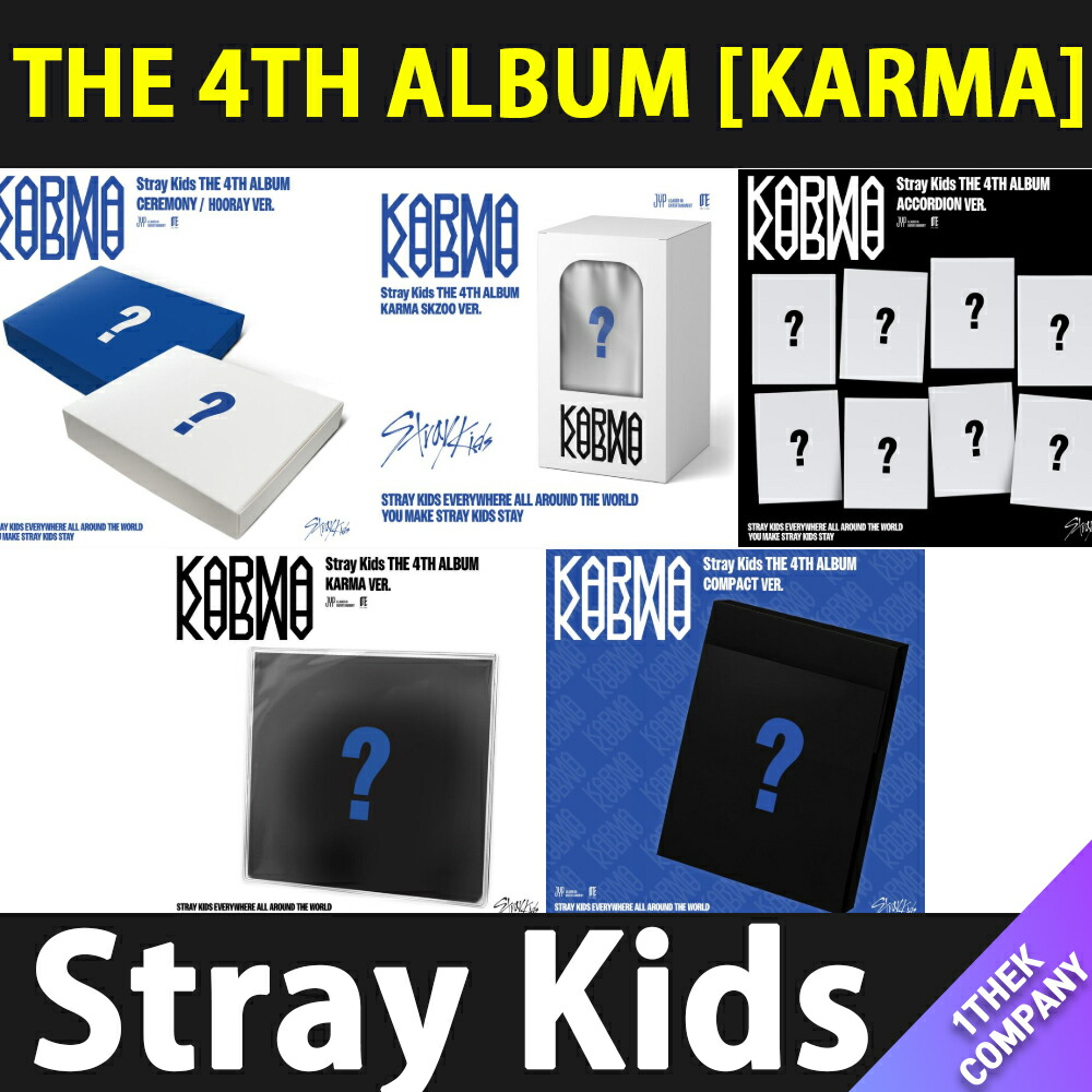 楽天市場】Stray Kids KARMA / 4st Full Album (CEREMONY VER