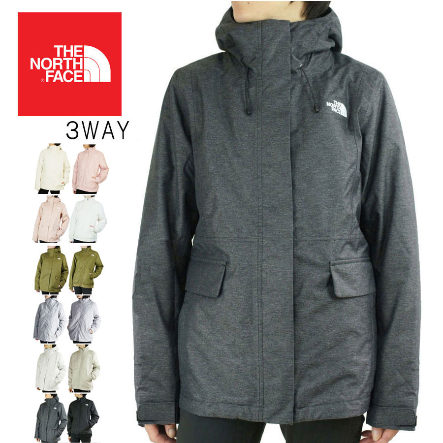 ノースフェイス
THE NORTH FACE
レディース 3ウェイジャケット
W MONARCH TRICLIMATE JKT-RTO
ウィメンズ モナークジャケット
ブラックヘザー メルドグレーヘザー ホワイト
ミリタリーオリーブ カフェクリーム
ナイロンジャケット マウンテンパー