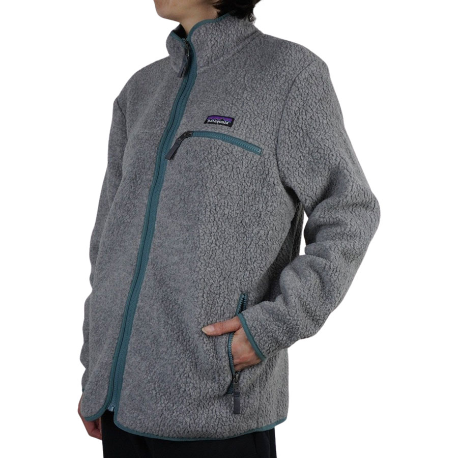 SALE／103%OFF】 パタゴニア PatagoniaW RETRO PILE JACKETウィメンズ レトロパイルジャケットSGRY グレー  灰色 緑 レディース フリース キャンプ ジャケット ボア sociedad.com.ar