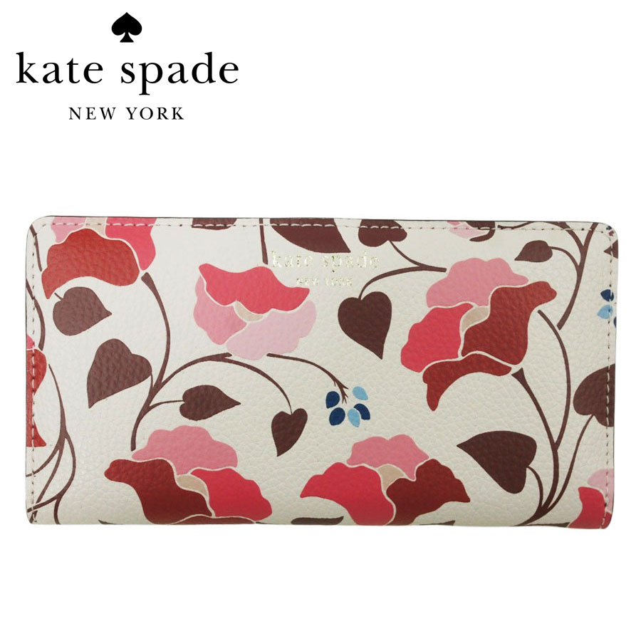 宅送 Br ケイトスペード Kate Spade Br Large Slim Bifold Wallet Eva Nouveau Bloom Br エヴァ ヌーボブルーム ラージ スリム バイフォルド ウォレット Br Multi マルチ レディース 財布 二つ折り 花 花柄 驚きの値段 Www Nripost Com