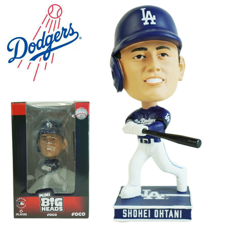 【楽天市場】ロサンゼルス ドジャース 公式 ボブルヘッドFOCO DODGER DOG MASCOT BOBBLEドジャードッグ ホットドッグ  7インチメジャー リーグ ベースボールマスコット フィギュア 置物限定 大谷翔平 シリアルナンバー野球 スポーツ キャラクター ...