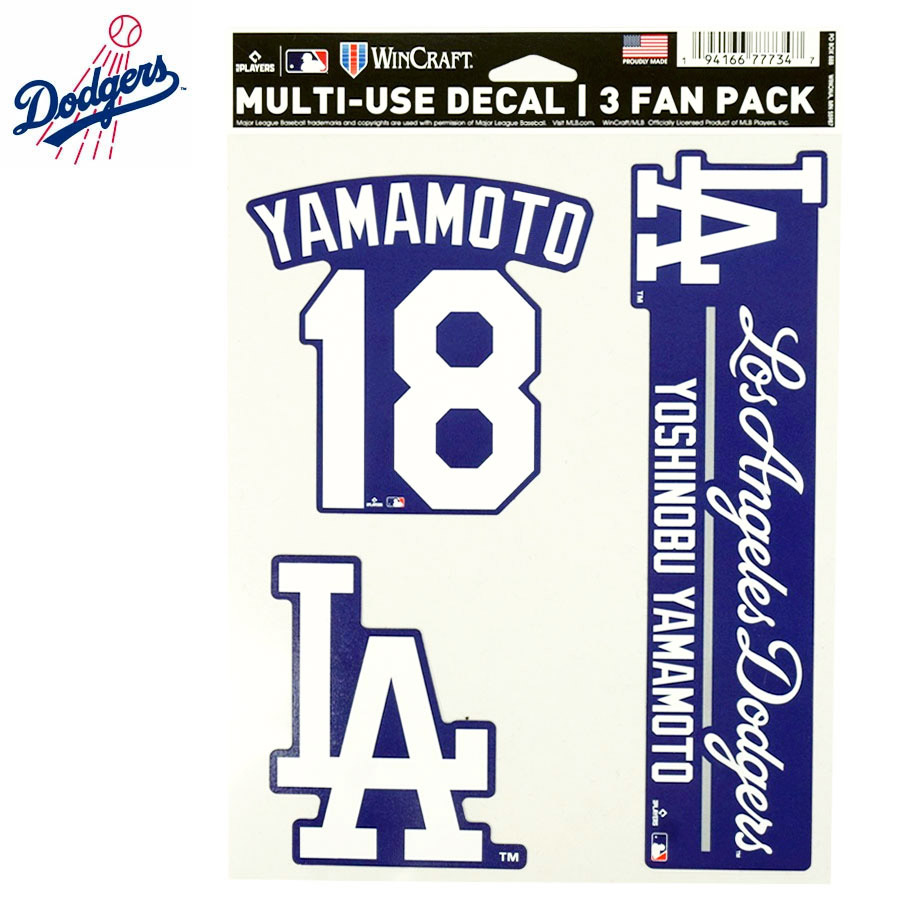 楽天市場】山本由伸 MLB Tokyo Series 2025 ファンデカール