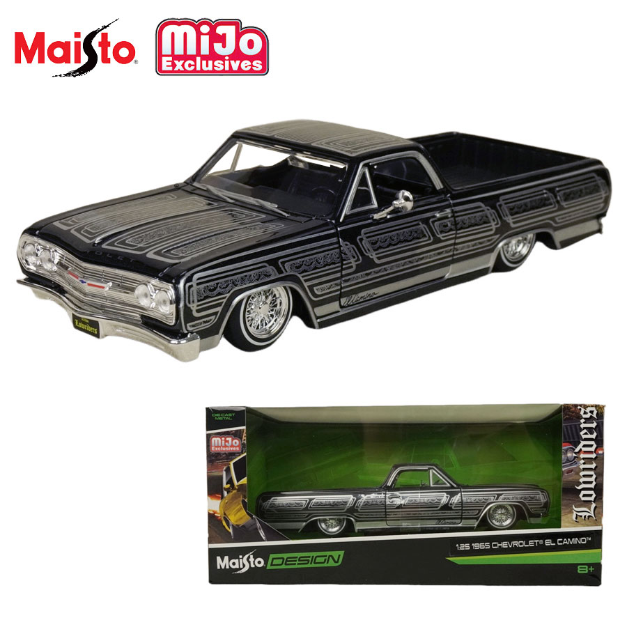 マイスト Mijo LOWRIDERS 1/25 '65 エルカミーノ BLK Amazon.com: 1965 Chevy El Camino Lowrider Black Metallic