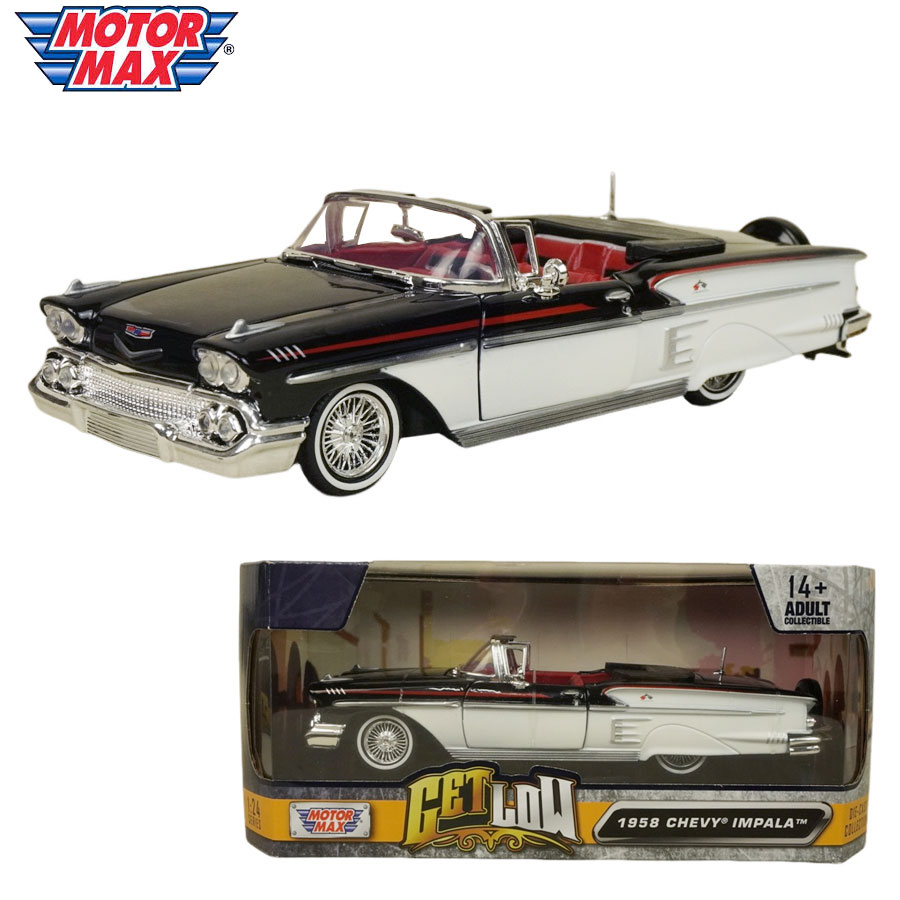 楽天市場】1963 Chevy Impala Convertible 1:24 Diecast シェビー