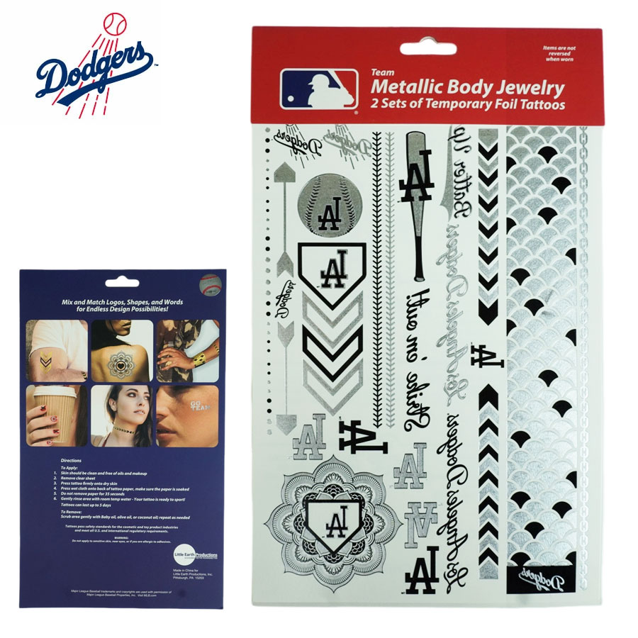 楽天市場】ロサンゼルス ドジャース公式グッズフェイスシール 応援