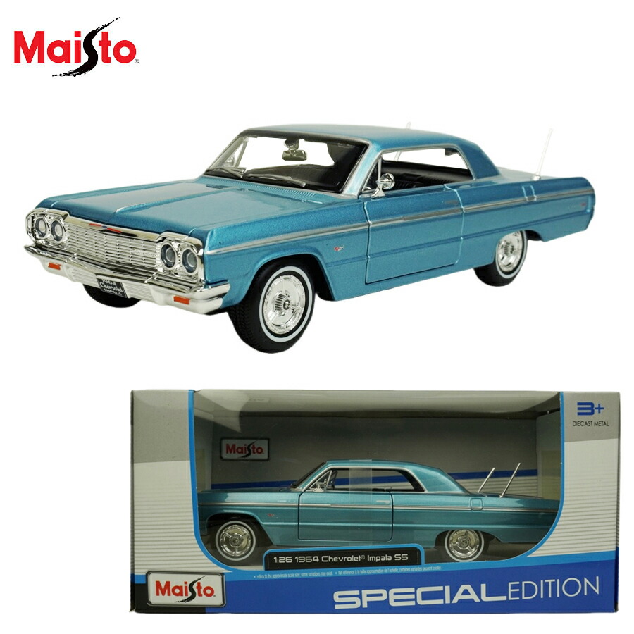 楽天市場】ダイキャスト 1/24 箱入り ミニカー1964 CHEVROLET