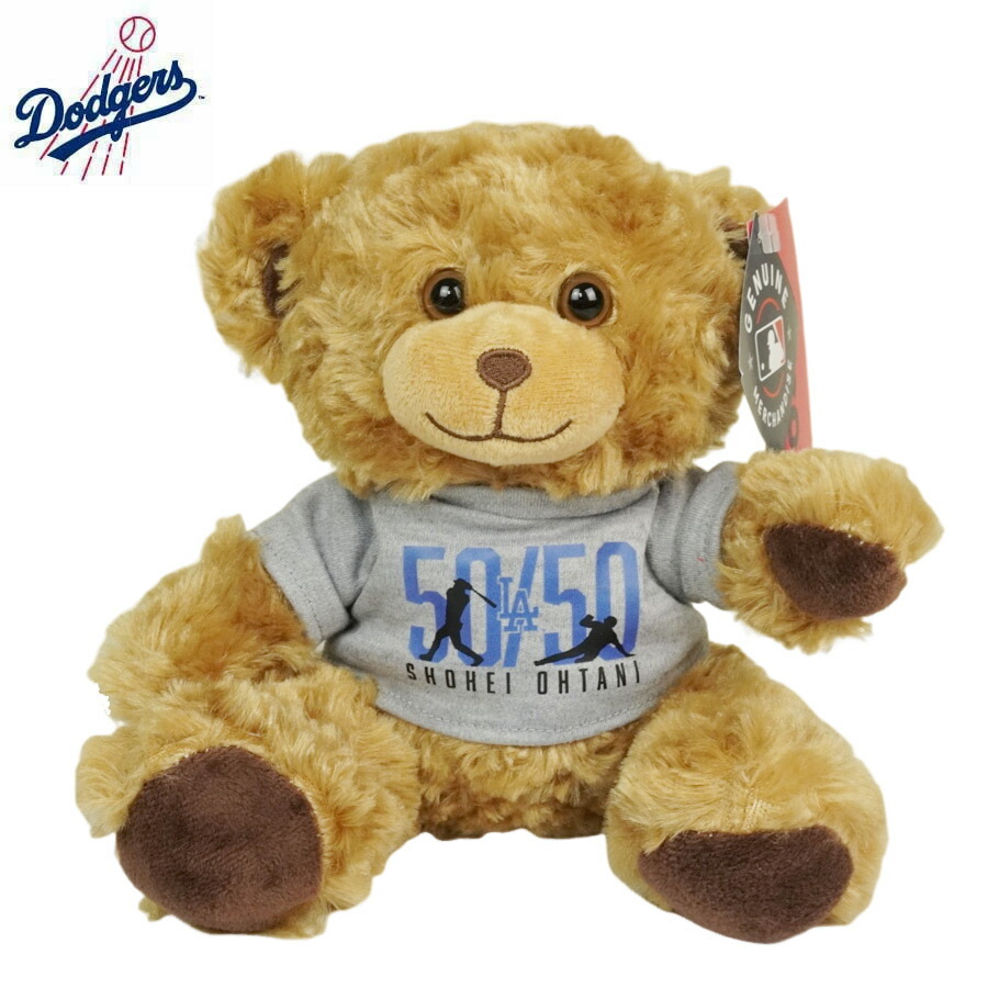 MLB ドジャース Tシャツ ベア ぬいぐるみ Forever Collectibles