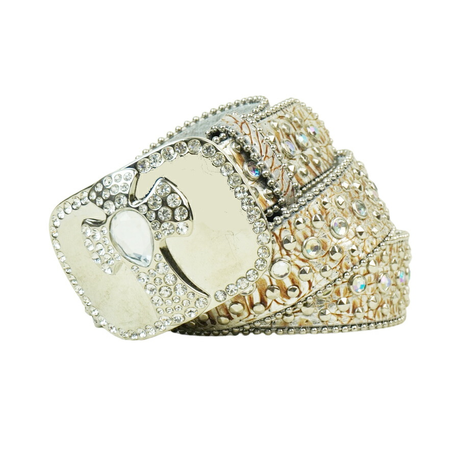 楽天市場】KAMBERLEY GROUPGENUINE LEATHER BLING BELTレザーベルト