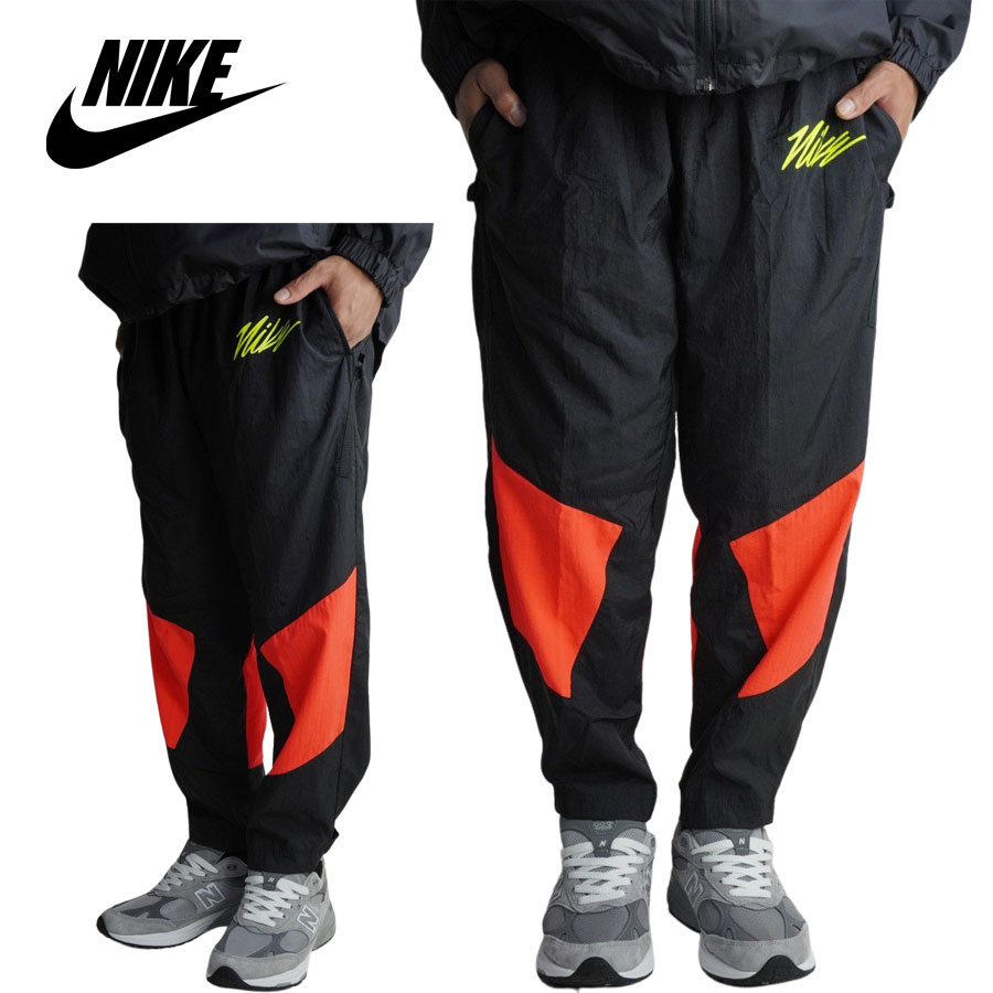Nike ナイキnike Sports Pantsメンズ パンツblack ブラック 黒 ネオンイエロー オレンジ 蛍光 ズボン ストリート テーパード Doorsinmotioninc Com