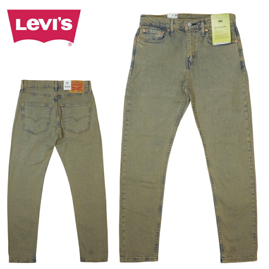 楽天市場】Levi's 512 SLIM TAPER JEANS 28833-0104 RINCE DENIM