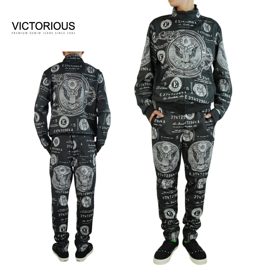 \u003cBR\u003eビクトリアス VICTORIOUS\u003cBR\u003eメンズ セットアップ\u003cBR\u003eST883 BIG MONEY TRACK SUIT SET UPビッグ先だつもの 貨物自動車 背広 セットアップ\u003cBR\u003eBLACK(黒いこと)黒 呼びりん探し回る風 プルオーバー 表どおり HIPHOP 天使の都市