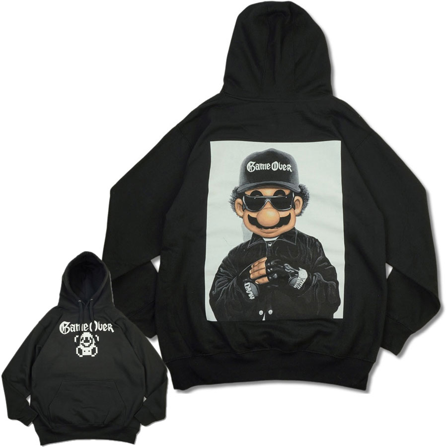 楽天市場】メンズ パーカーESCAPE EL CHAPO MARIO HOODIEエルチャポ