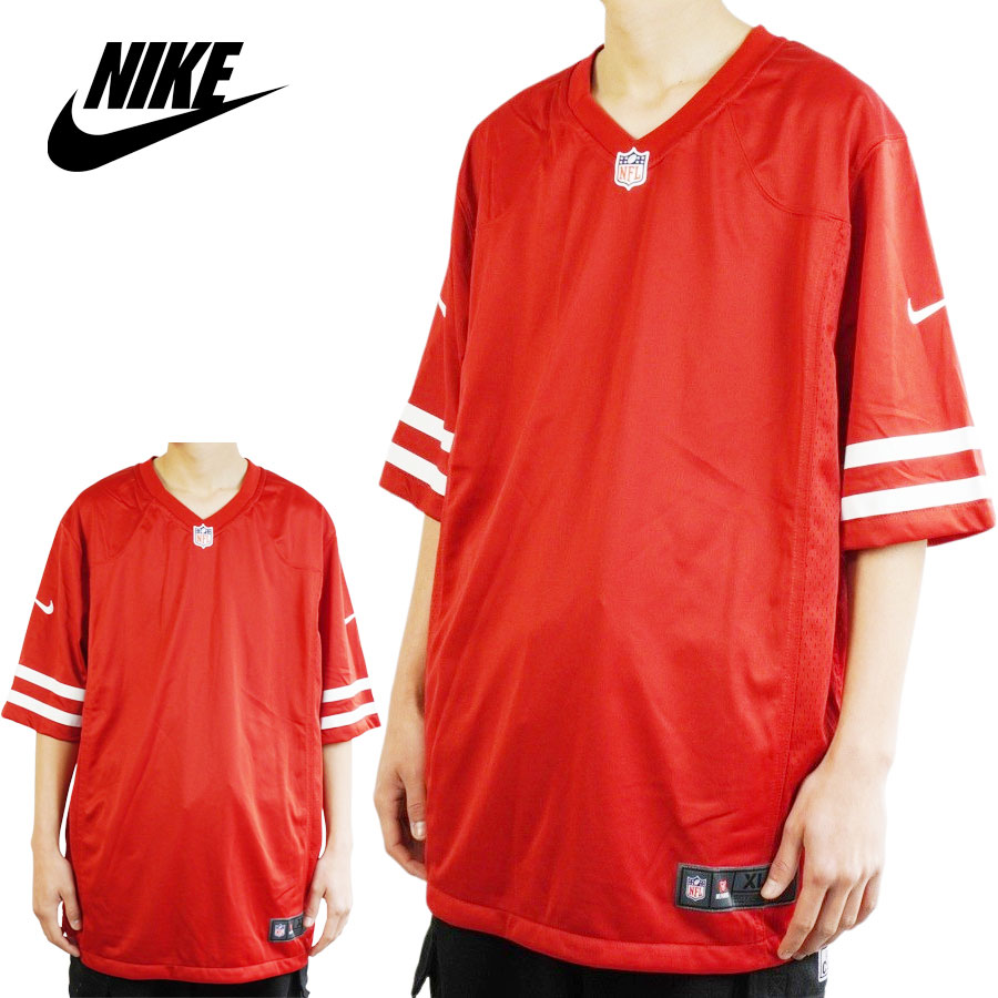 \u003cBR\u003eNIKE ナイキメンズ プルオーバー【鳴らす郵便うけ相応う可】309546 49ERS GAME TC JERSEYNFL フォーティナイナーズ 取り組みプルオーバーRED(赤いこと）赤 鎧球 サンフランシスコ 表どおり運動競技 先祖伝承 ロゴタイプ