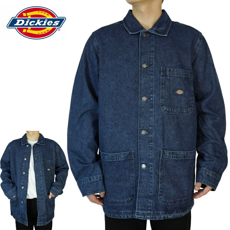 楽天市場】Dickies ディッキーズ デニム カバーオール ジャケット
