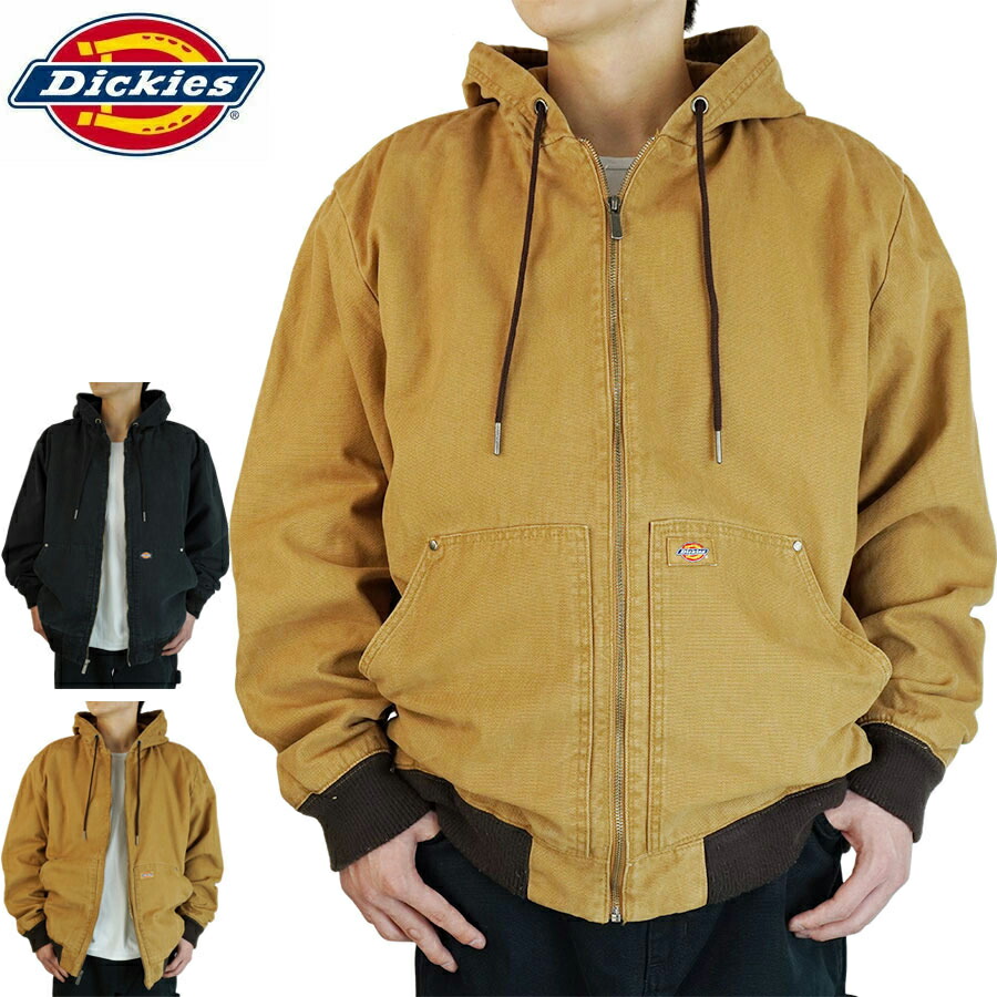 \u003cBR\u003eDICKIES ディッキーズメンズ 上衣\u003cBR\u003e家鴨 フーデッド ボンバージャケット DUCK HOODED BOMBER JACKET\u003cBR\u003eBROWNDUCK ブラウンダック BLACK 黒いこと黒 茶 花の冠yd 重ね着\u003cBR\u003eTATOO 置き目馬乗り 御勤め着 大きめ大きさ 表どおり ゆったり