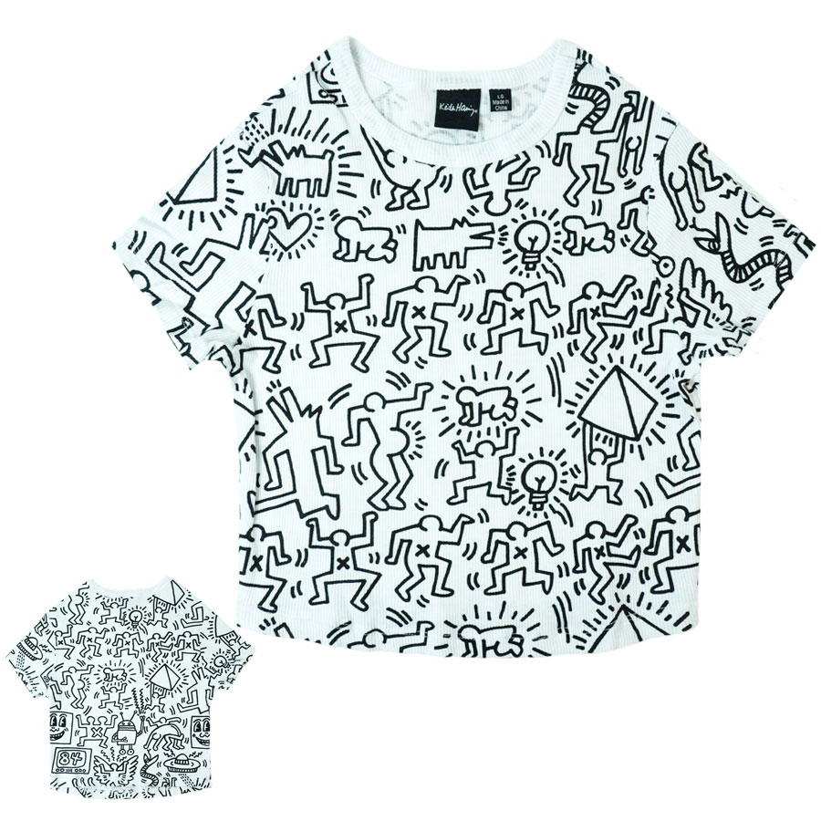 Keith Haring 90s popshop artTシャツ キースヘリング 入荷 . . 90's Keith Haring / Printed Tee 